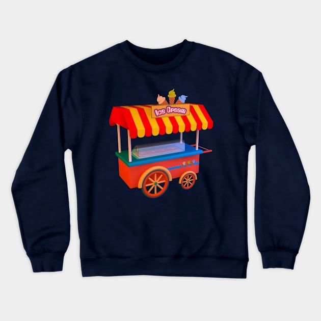 Ice Cream or Ice Dream Crewneck Sweatshirt by Hellyes4d